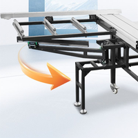 Nouveau produit très demandé : Scie à onglet coulissante mécanique WJ600, Scie de table coulissante pour le travail du bois