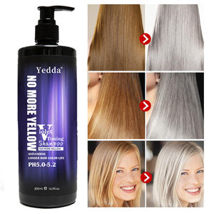 Shampoo violet anti-cuivre OEM/ODM pour salon, éliminant les tons jaunâtres, éliminant les pellicules et éclaircissant la couleur des <span class=keywords><strong>cheveux</strong></span> - Product Image 1