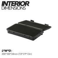 Étuis INCHOI, étui de transport pour batterie de haute qualité, boîte à outils en plastique vide, étui à outils imperméable pour l'extérieur