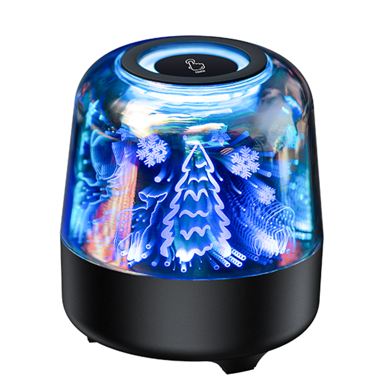 2022 новый подарок HiFi звук стерео супер бас портативный музыкальный плеер для дома и вечеринки беспроводной динамик уличный цветной светодиодный свет