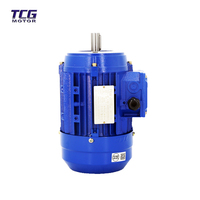 Moteur électrique asynchrone à induction en aluminium de haute qualité, série ML B14, à petite bride, 0,1-325 kW, couleur bleu et argent