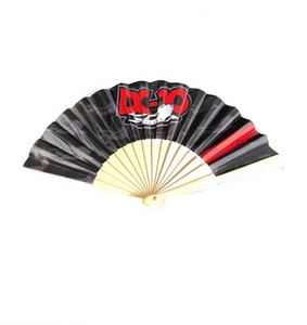 Éventails pliants chinois vintage de haute qualité avec poignée sculptée, éventail en bois personnalisé uni - Product Image 4