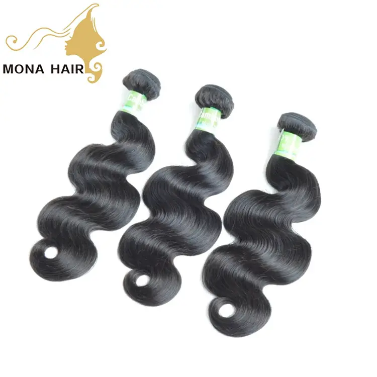 100% human hair bundles กัมพูชาผมผู้ขาย body wave cuticle aligned กัมพูชาผมดิบ