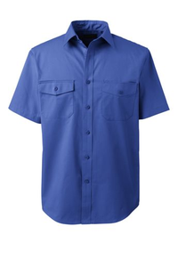 Camisa Casual de Sarga para Hombre, 60% Algodón, 40% Poliéster, Manga Corta, para Mecánicos e Ingenieros - Product Image 4