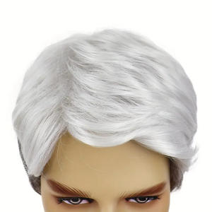 <span class=keywords><strong>Peluca</strong></span> <span class=keywords><strong>para</strong></span> hombre, pelucas sintéticas cortas <span class=keywords><strong>para</strong></span> disfraz diario, <span class=keywords><strong>Peluca</strong></span> de Halloween - Product Image 6