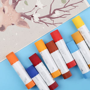 Coffret de crayons solides pour enfants à séchage ultra-rapide, non toxiques, lavables, peinture à la tempera pour le visage, avec logo, emballage en vrac - Product Image 1