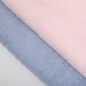 ผ้าขนสัตว์เทียมลายกระต่ายของ Tan's Textile ขนาด 410*288F 160 โพลีเอสเตอร์ เนื้อนุ่ม สำหรับของเล่น เสื้อผ้า และของตกแต่งบ้าน - Product Image 1
