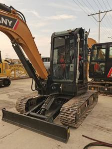 Excavatrice Sany SY55C Pro d'occasion en bon état, mini-pelleuse Sany SY55C Pro de 5,5 tonnes, petite excavatrice sur chenilles en stock - Product Image 2
