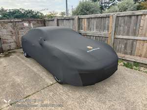 Premium Elastic Velvet <strong>Car</strong> <strong>Cover</strong> with 90% UV &amp; IR Rejection 4 Mil Thickness Glossy Finish for Optimal Vehicle Protection - Product Image 5