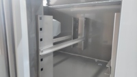Congélateur commercial d'équipement de cuisine avec la réfrigération supérieure en verre de Tableau de préparation de pizza pour le compteur de pizza