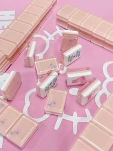 2026 new design, pink crystal butterfly 4-layer acrylic 160-piece Jewish <b>mahjong</b> <b>set</b>, ideal for party games,Same style as OMM - Product Image 2