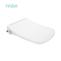 FABIA CE Certifié Vente en Gros Cuvette de toilette automatique en céramique avec bidet électrique, siège chauffant instantané électronique et couvercle intelligent carré