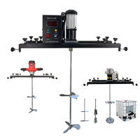 Agitateur électrique IBC de 1000 L de haute qualité, facile à utiliser, pour mélanger et homogénéiser les peintures.