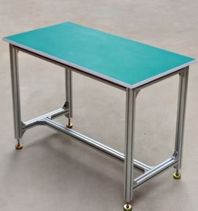 Perfil de Aluminio Industrial Plateado con Ranura en T 100*100, Venta Caliente 2026, para Estructuras de Líneas de Proceso y Líneas de Ensamblaje - Product Image 4