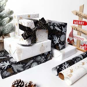 2024 Disposable Coated Silicone Virgin Wrapping <b>Paper</b> 43x300cm Christmas <b>Gift</b> <b>Wrap</b> - Product Image 5