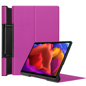 Pour Lenovo <span class=keywords><strong>Yoga</strong></span> Tab <span class=keywords><strong>13</strong></span> Case 2021 YT-K606F PU cuir Flip Stand Hard PC tablette arrière housse pour Lenovo <span class=keywords><strong>Yoga</strong></span> <span class=keywords><strong>Pad</strong></span> <span class=keywords><strong>Pro</strong></span> <span class=keywords><strong>13</strong></span> Case Cover - Product Image 2
