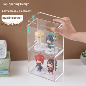 Boîte de présentation magnétique personnalisée avec protection UV à 99 %, étui anti-poussière en acrylique empilable pour Prismatic Evolutions Elite Trainer ETB - Product Image 4