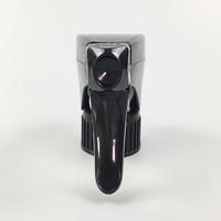 Pulvérisateur tout plastique à gâchette 28mm tout noir à buse ronde Pulvérisateur à gâchette résistant aux produits chimiques