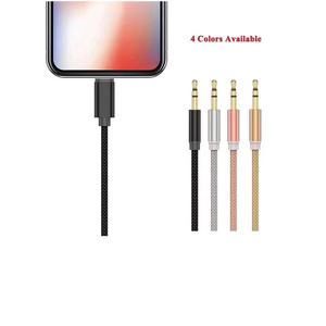Adaptador <span class=keywords><strong>de</strong></span> Audio Trenzado <span class=keywords><strong>de</strong></span> Nailon Heroshieldz <span class=keywords><strong>de</strong></span> 3.5mm para iPhone 12/12, Cable Macho para Coche, Conector Chapado en Oro <span class=keywords><strong>de</strong></span> 24K, Longitud <span class=keywords><strong>de</strong></span> 3.3FT/1M, CE RoHS - Product Image 4