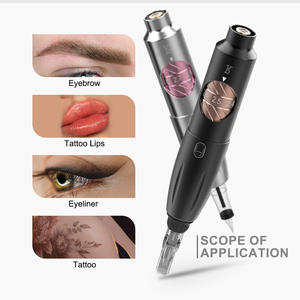 Pistolet de tatouage <span class=keywords><strong>professionnel</strong></span> <span class=keywords><strong>dermographe</strong></span>, batterie de tatouage, Machine sans fil numérique YD, Machine de maquillage Permanent, Machine de maquillage Permanent - Product Image 4