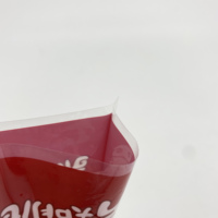 Sachet d'emballage plastique thermoscellable personnalisé à trois soudures latérales de qualité alimentaire pour sauces, soupes, bonbons, chewing-gums, aliments pour animaux, nouilles