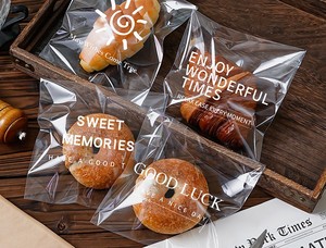 ถุงบรรจุขนมปังแบบปิดผนึกด้วยความร้อนเกรดอาหารรีไซเคิลได้มีกาวในตัวสำหรับขนมซูชิ - Product Image 4