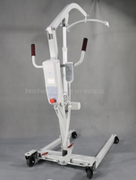 HOCHEY Machine de levage électrique pour patients paraplégiques âgés Machine de transfert de soins infirmiers portable Manette de vitesse électrique