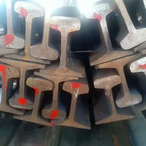 Wholesale Heavy Railway Steel Rail ASCE 45LB Hot Rolled Steel Track System Crane Steel Mine Railway Track