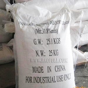 Sulfate de manganèse de qualité industrielle MnSO4.H2O 7785-87-7 Pureté 21-31,8% EINECS 232-089-9 Baofull Rose Utilisé pour l'encre, la peinture, le séchage - Product Image 2