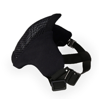 Masque de cyclisme de protection multicolores en maille d'acier pour sport de plein air pour les jeux tactiques CS