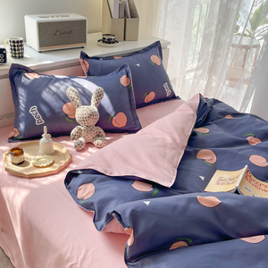 100% Polyester microfibre tissu housse de <span class=keywords><strong>couette</strong></span> ensemble moderne motif végétal <span class=keywords><strong>imprimé</strong></span> literie avec taies d'oreiller pour la maison et l'hôtel - Product Image 5