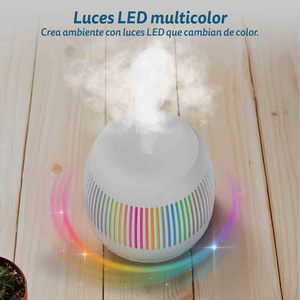 Gkl Humidifier And <b>Aroma</b> <b>Diffuser</b> 400W White With Light And Mist Control For Home Use - Product Image 2