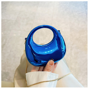 I-0288 Wholesale Designer <b>Bags</b> Luxury Acrylic Wedding Party <b>Clutch</b> Candy Color Wrist <b>Bags</b> Bright Dumpling Design Handbag - Product Image 6