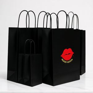Bolsas de Papel Grueso Ecológicas - Venta al por Mayor con Logotipo Personalizado Directo de Fábrica - Product Image 5