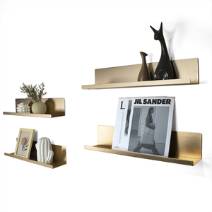 <span class=keywords><strong>Design</strong></span> Simple étagère murale en métal <span class=keywords><strong>suspendue</strong></span> étagère flottante avec quincaillerie à vis - Product Image 1