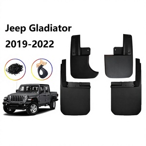 Garde-boue pour Jeep Gladiator 2019-2023, accessoires de pneus en plastique noir - Product Image 5