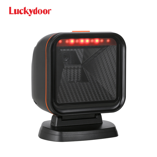 High-Quality Desktop Scanner. Reads 1D/2D/QR/PDF417 Codes for POS Systems