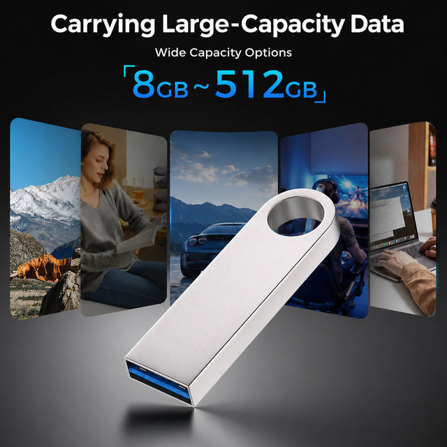 Factory Wholesale 2.0 3.0 USB Flash Drive 16GB High Speed 2GB 4GB 16GB 32GB 64GB 128GB USB-sticks for Business Gifts