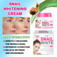 Crème visage ROUSHUN Snail White, extrait de mucine d'escargot, hydratante, éclaircissante, anti-âge, soin du visage, 100g