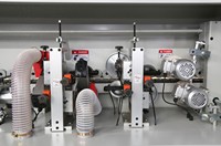 Machine automatique de chantournage de chants PVC pour le travail du bois et des panneaux MDF de menuiserie chinoise avec pré-fraisage