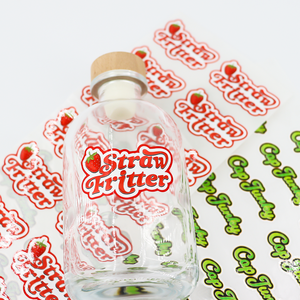 Autocollants en vinyle durables imperméables à l'eau DIY étiquette de décoration pour bouteille d'ordinateur portable voiture soins de la peau <span class=keywords><strong>application</strong></span> de parfum - Product Image 3