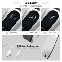 Mini dissolvant de peluches électrique Rechargeable à affichage LED, nettoyeur de vêtements en laine, rasoir de tissu à 6 lames