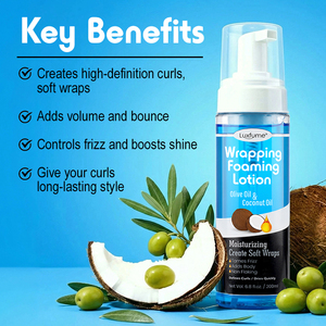 <span class=keywords><strong>Mousse</strong></span> <span class=keywords><strong>hydratante</strong></span> et lissante pour <span class=keywords><strong>cheveux</strong></span>, enrichie en lotion enveloppante légère et volumisante - Product Image 4