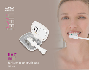 Smart UVC Toothbrush <b>Sterilizer</b> Box Wall Mounted Toothbrush Sanitizer 500mAh Rechargeable Battery Portable Toothbrush <b>Sterilizer</b> - Product Image 2