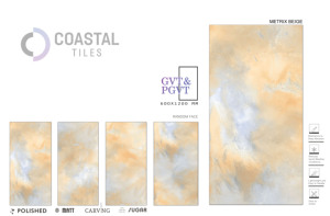 METRIX BEIGE 9mm Azulejos de porcelana pulida 600x1200MM / 24X48 Diseño clásico moderno a Grado Premium Firebrick Tiles Certified-CE - Product Image 2