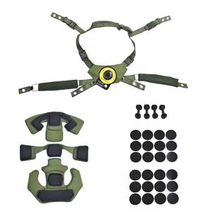 Coussinets de mémoire pour casque multisports, système de suspension de sécurité tactique réglable pour casque <span class=keywords><strong>Wendy</strong></span>, sangle de mentonnière pour casque tactique Mich Fast - Product Image 3