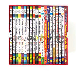 Colección de Libros de Tapa Dura de Jeff Kinney, Diario de un Niño Normal, ABC 1-19, Libros de Cuentos <span class=keywords><strong>para</strong></span> Bebés y Niños Pequeños - Product Image 6