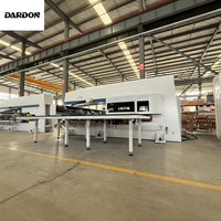 Presse à poinçonner CNC à tourelle servo-électrique à double entraînement servo, avec boîtier anti-poussière, pour l'usine de fabrication de cadres de panneaux solaires