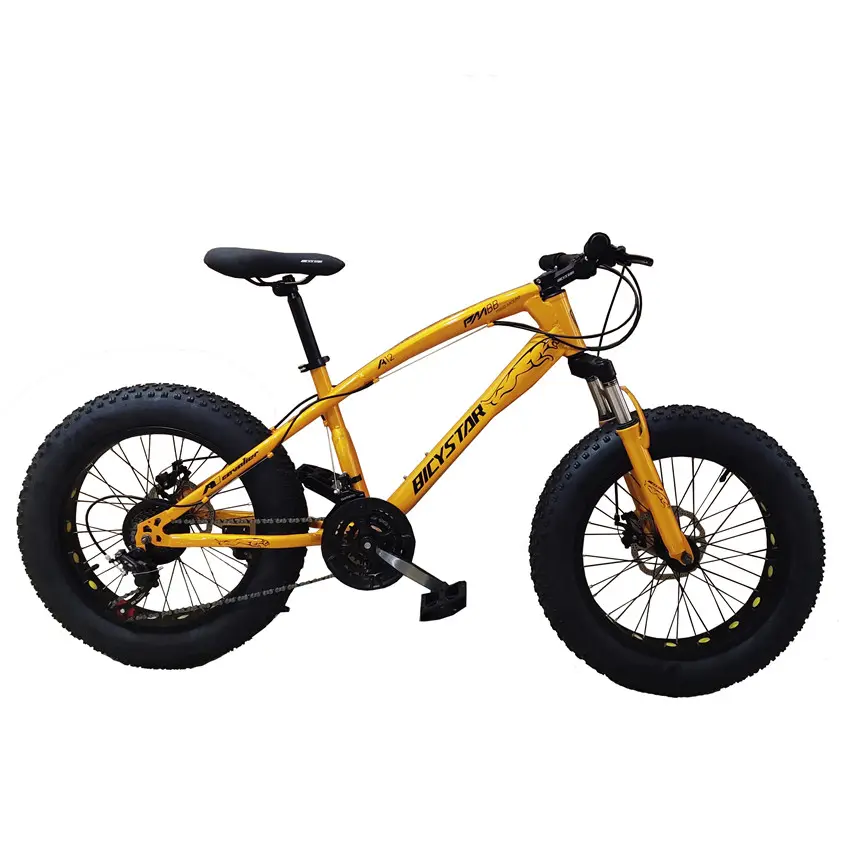 OEM के लिए 26 इंच एकल गति वसा टायर चक्र पुरुषों/बिक्री के लिए 26*4.0 वसा टायर हेलिकॉप्टर साइकिल/20 29 इंच वसा बाइक निलंबन के साथ