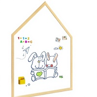 Tableau blanc magnétique pliable réutilisable pour intérieur et extérieur, de haute qualité, amovible, pour écriture douce